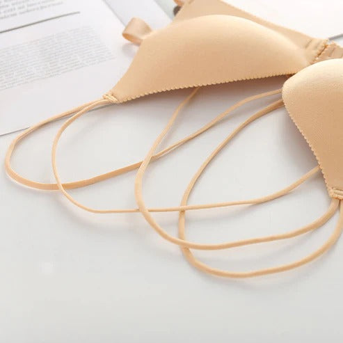 Seamless Front Closure Light Padded Beauty Back Bras