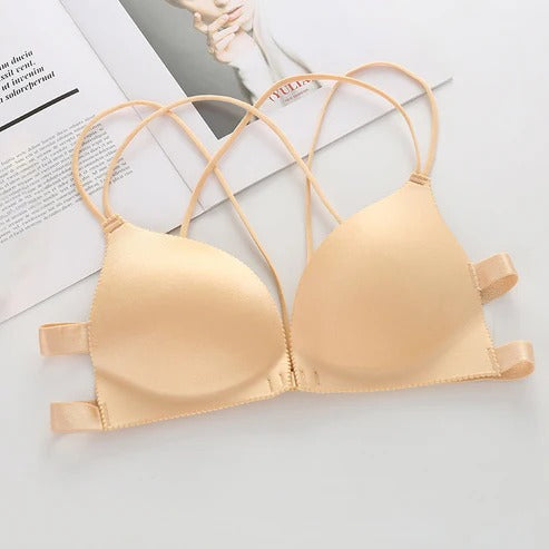 Seamless Front Closure Light Padded Beauty Back Bras