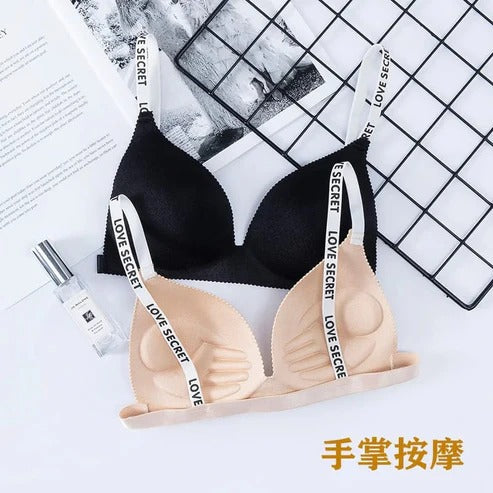 3D Seamless Women’s Sports Open Back U-Shaped Bra