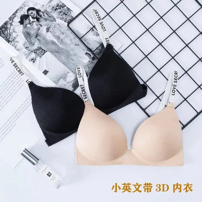 3D Seamless Women’s Sports Open Back U-Shaped Bra